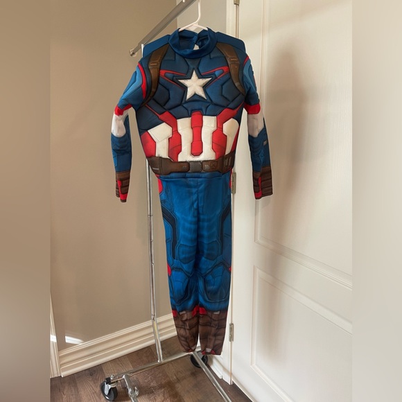 Captain America costume with a mask - Picture 1 of 4